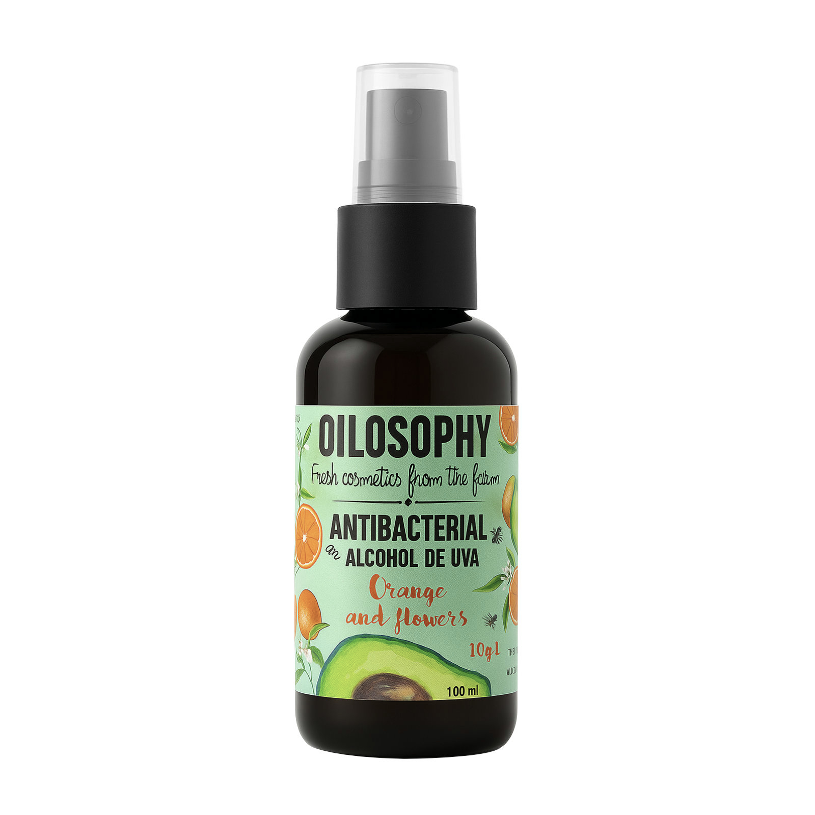 Antibacterial con Alcohol de Uva 70% & Aceite de Aguacate - Imagen 5